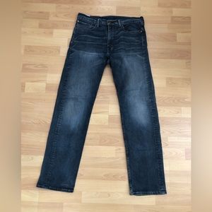 Mens 514 Levi Strauss - Straight Denim Blue Jeans - 36x32